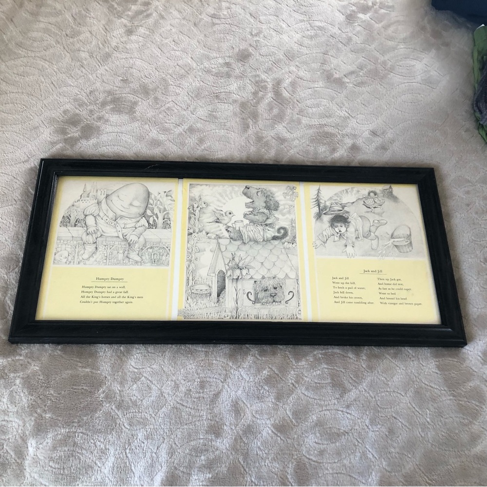 Black Framed Art Print